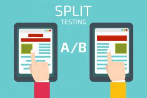 Wrong split testing image by Think Big Online